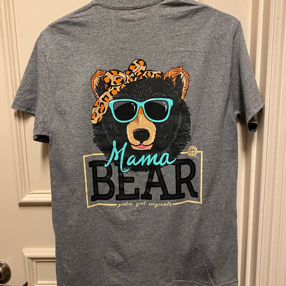 Girlie Girl Mama Bear T-Shirt